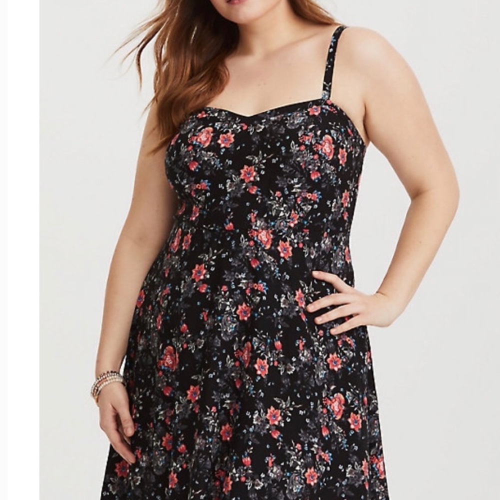 Torrid floral dress